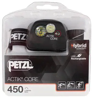 Фонарь Petzl Actik core black-3