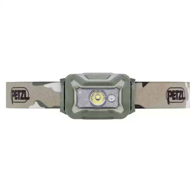Фонарь налобный PETZL ARIA 1 RGB, 350лм, камуфляжный E069BA01-1