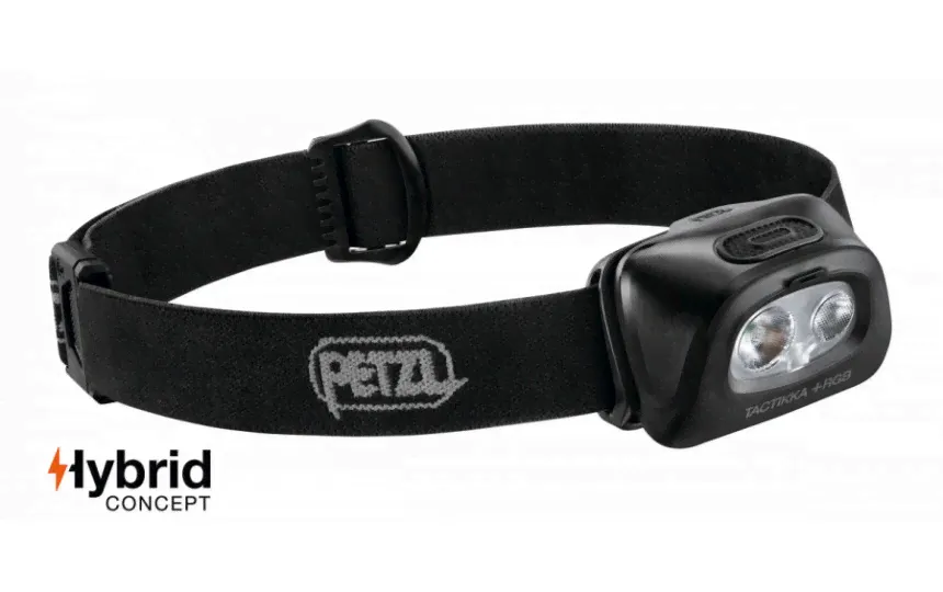 Petzl Tactikka Plus (350 лм, 90 м, ААА) черный корпус