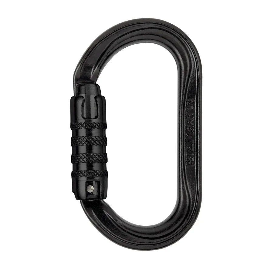 Карабин OXAN TRIACT-LOCK | Petzl (Черный)