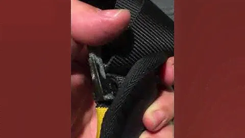 petzl sit fast harness with corrosion on buckles