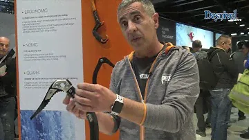 Piolets Quark, Nomic y Ergonomic de Petzl en ISPO 2018