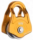Компактный и легкий универсальный блок-ролик Petzl MOBILE для полиспастов и подъема грузов, алюминиевый