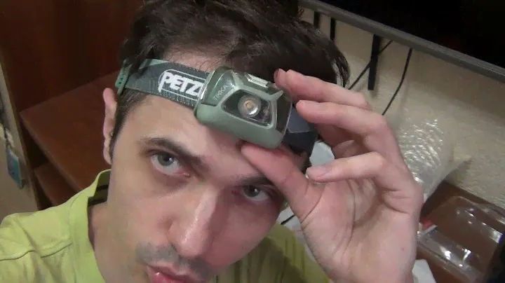 Фонарь налобный PETZL TIKKA зеленый