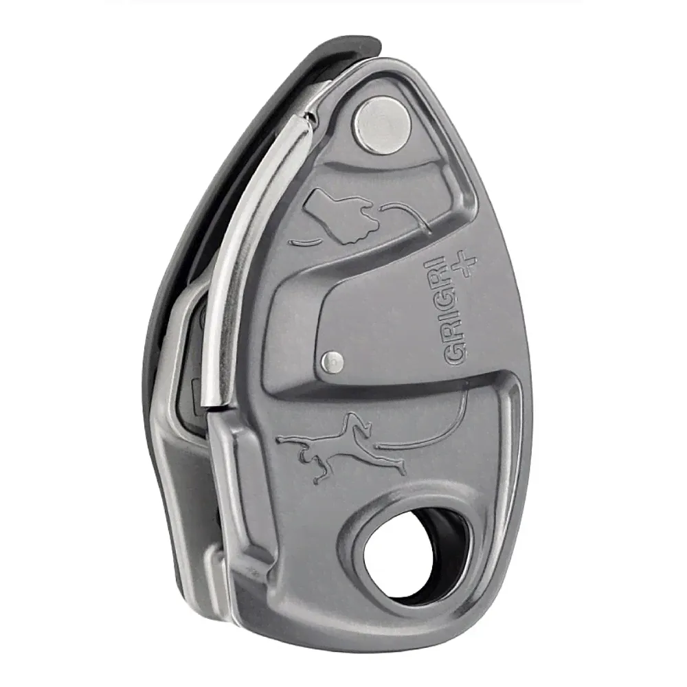 Petzl страховочное устройство GriGri Plus серое-2