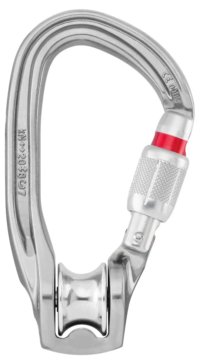 Карабин Petzl ROLLCLIP Z SCREW-LOCK с роликом