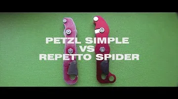 PETZL SIMPLE VS REPETTO SPIDER