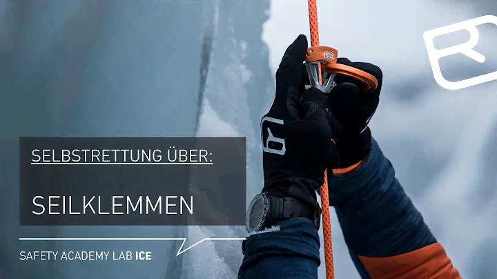 Selbstrettung mit Seilklemme (Micro Traxion) aus Gletscherspalte - Tutorial (18/18) | LAB ICE