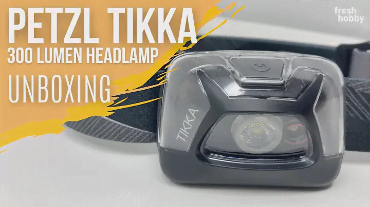 Petzl Tikka Headlamp 300 Lumens [Unboxing]