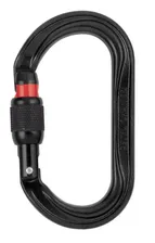 Надежный овальный карабин Petzl Oxan Screw-Lock