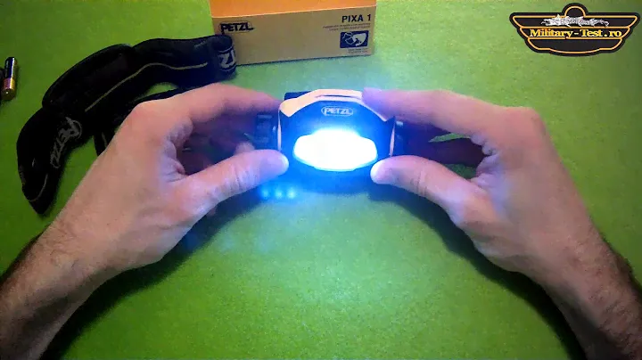 Lanterna frontala PETZL - Pixa1 review HeadLamp LED