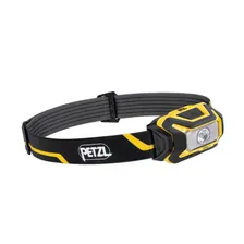 Фонарь светодиодный налобный Petzl Aria 2R, черно-желтый, 600 лм, аккумулятор