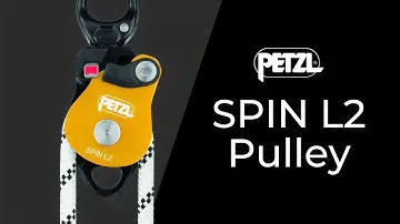Petzl SPIN L2 very efficient double pulley with swivel Model# P001CA00