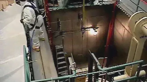 Worker Falls Wearing Fall Protection