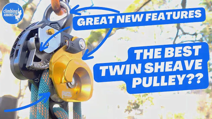REVIEW of the Petzl TWIN RELEASE pulley for mechanical advantage with built in progress capture