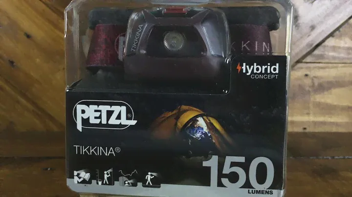 Petzl TIKKINA Headlamp 150 Lumens | Product Overview