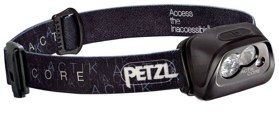 Фонарь налобный Petzl ACTIC CORE, черный-0