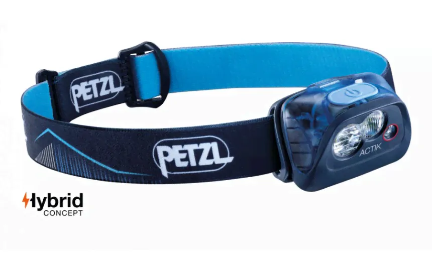 Petzl Actik (350 лм, 80 м, ААА) синий корпус