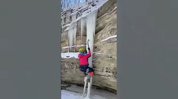 Ice Climbing Fail