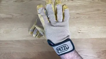 Petzl CORDEX Gloves   Lightweight, Breathable Leather Belay Gloves Review