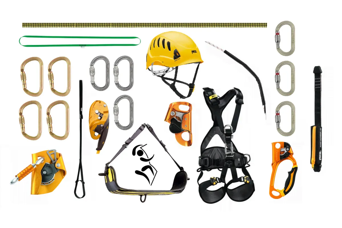 Комплект снаряжения SProm-Petzl для промышленного альпинизма