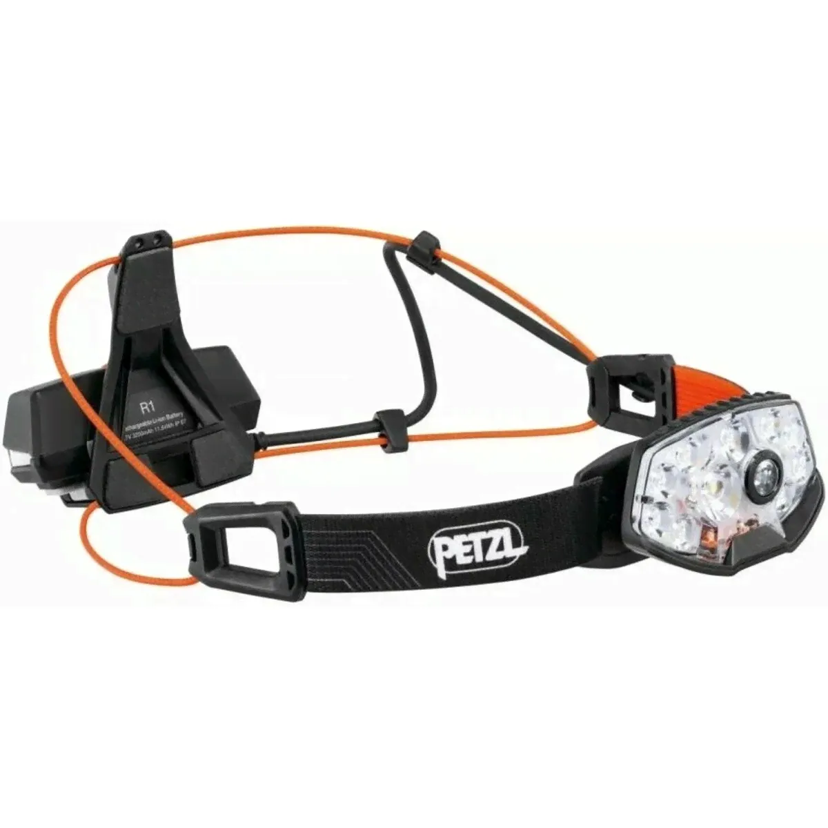 Фонарь налобный Petzl Nao RL, черный