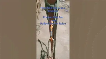 Petzl Rollclip as a redirect/ high point.