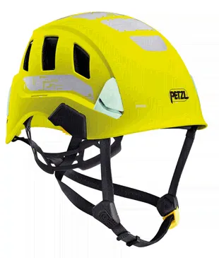 Комфортная каска Petzl для альпинизма Strato Vent Hi-Viz-0