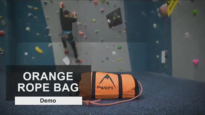 Psychi Orange Rope Bag Product Demonstration