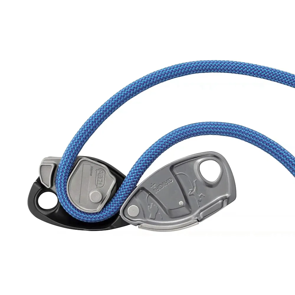 Petzl страховочное устройство GriGri Plus серое-1
