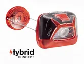 Фонарь Налобный "Petzl" Zipka (200 lumens/Red)